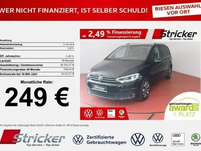Gebraucht VW Touran Goal 150 PS (110 kW) 2025 Grenadillschwarz metallic Van / Kleinbus
