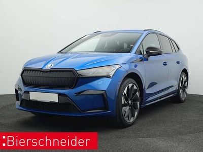 Blau Gebraucht 2022 Skoda Enyaq iV SportLine SUV | 35.250 € (Fairer Preis)