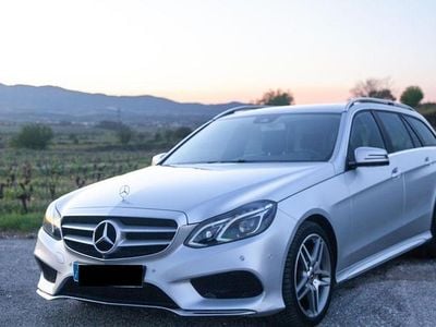 Usata Mercedes E220 Avantgarde 170 CV (125 kW) 2015 Argento Berlina