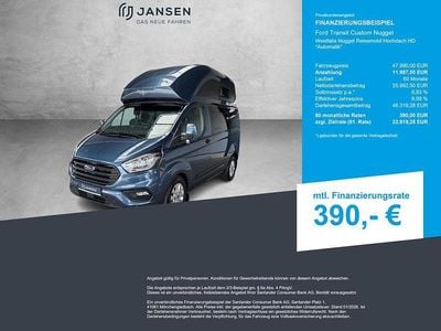 Usata Ford Transit Custom Nugget 131 CV (96 kW) 2022 Blu Berlina