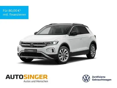 Gebraucht VW T-Roc Cabriolet Style 150 PS (110 kW) 2025 Pure white SUV