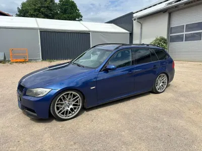 Gebraucht BMW 325 M Sport 197 PS (144 kW) 2007 Blau Kombi