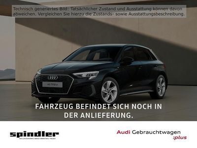Schwarz (mythosschwarz metallic) Gebraucht 2022 Audi A3 S-Line Limousine | 23.981 € (Fairer Preis)