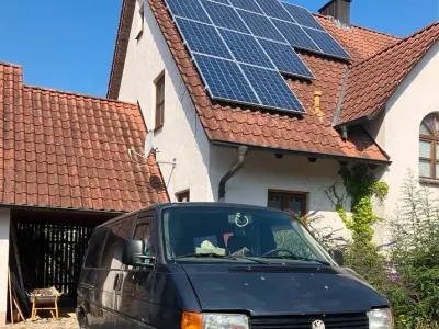 Gebraucht VW T4 78 PS (57 kW) 1991 Blau Van