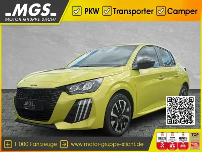 Neu Peugeot 208 Style 101 PS (74 kW) 2026 Agueda gelb Kleinwagen