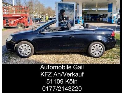 Gebraucht VW Eos 122 PS (89 kW) 2008 Schwarz Cabrio