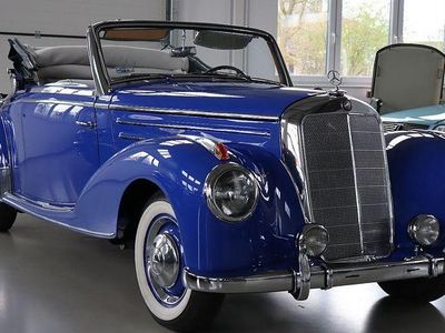 Usata Mercedes 220 80 CV (58 kW) 1955 Blu Cabrio