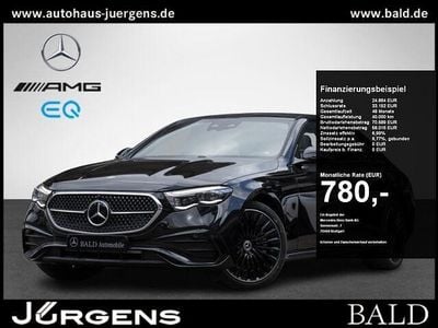 Gebraucht Mercedes E400 AMG 252 PS (185 kW) 2024 Metalliclack obsidianschwarz Limousine