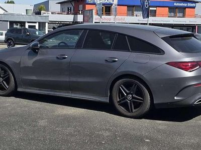 Usata Mercedes CLA200 AMG line 163 CV (119 kW) 2019 Grigio Berlina