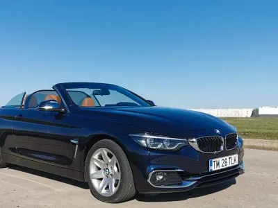 Gebraucht BMW 430 Cabriolet Luxury Line 252 PS (185 kW) 2018 Blau Cabrio
