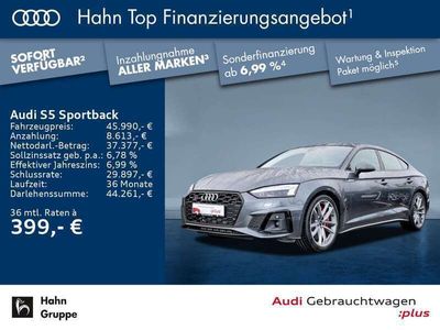 gebraucht Audi S5 TDI qua tiptr AHK Pano Optikpaket