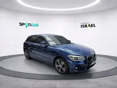 Gebraucht BMW 116 Sport Line 109 PS (80 kW) 2018 Blau Kleinwagen