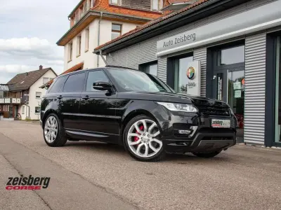 Gebraucht Land Rover Range Rover Sport Autobiography Dynamic 292 PS (214 kW) 2017 Santorini black SUV