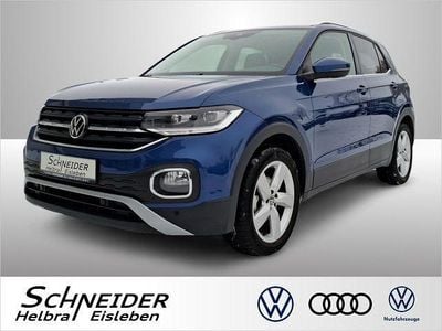 Gebraucht VW T-Cross Style 110 PS (80 kW) 2022 Reef blue (metallic) SUV