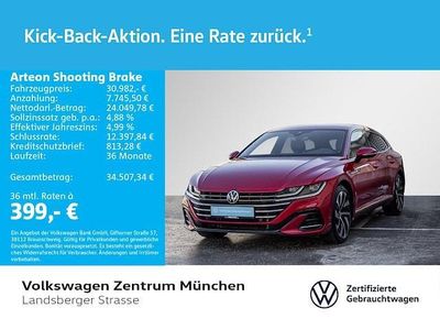 Gebraucht VW Arteon R-line 190 PS (139 kW) 2022 Rot Limousine
