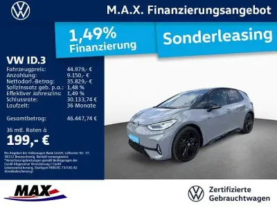 Brugt VW ID.3 GTX 239 kW (326 HK) 2025 Grå Hatchback