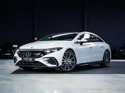 Gebraucht Mercedes EQS450+ AMG line 244 kW (333 PS) 2021 Weiß Kleinwagen