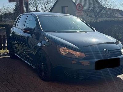 Gebraucht VW Golf VI 80 PS (58 kW) 2009 Schwarz Kleinwagen