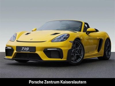 Neu Porsche 718 Spyder 500 PS (367 kW) 2026 Gelb Cabrio