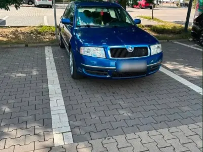 Gebraucht Skoda Superb 193 PS (141 kW) 2003 Blau Limousine