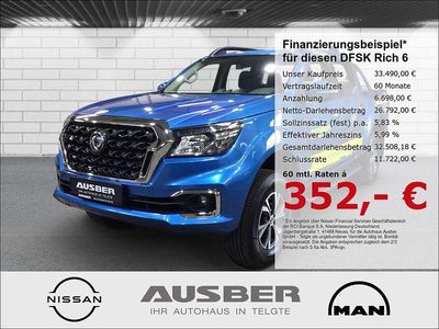 Gebraucht DFSK Rich 6 163 PS (119 kW) 2026 Blau Pickup