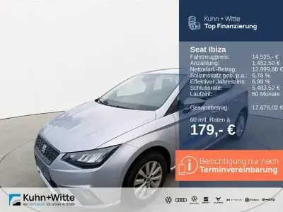 Brugt Seat Ibiza Reference 80 HK (58 kW) 2023 Sølv Hatchback