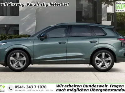 Neu Audi Q3 S-Line 204 PS (150 kW) 2026 Salbeigrün metallic SUV