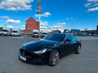 gebraucht Maserati Ghibli 3.0 V6 Diesel 275 PS Schwarz TOP AUSTATTUNG