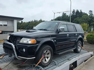 Gebraucht Mitsubishi Pajero Sport 116 PS (85 kW) 2005 Schwarz SUV