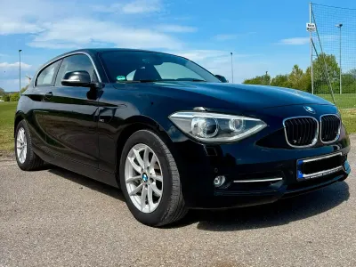 Gebraucht BMW 116 Sport Line 136 PS (100 kW) 2012 Schwarz Kleinwagen