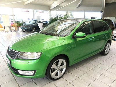 Usata Skoda Rapid Joy 125 CV (91 kW) 2016 Verde Utilitaria