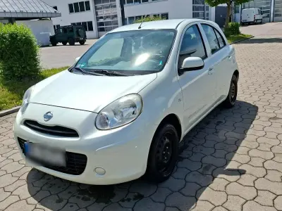 Gebraucht Nissan Micra 80 PS (58 kW) 2013 Weiß Kleinwagen