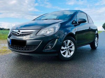 Gebraucht Opel Corsa Energy 69 PS (50 kW) 2014 Schwarz Kleinwagen