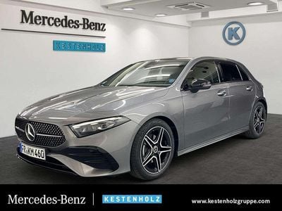 Mountain grau Gebraucht 2025 Mercedes A180 AMG Limousine | 32.850 € (Fairer Preis)