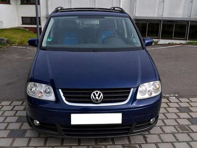 Gebraucht VW Touran Trendline 140 PS (102 kW) 2005 Blau Van / Kleinbus