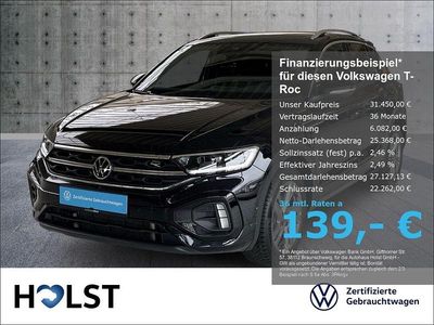Gebraucht VW T-Roc R-line 150 PS (110 kW) 2025 Schwarz SUV