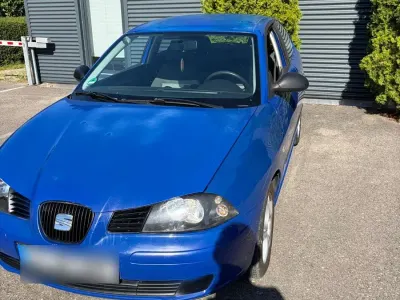 Gebraucht Seat Ibiza 64 PS (47 kW) 2004 Blau Kleinwagen