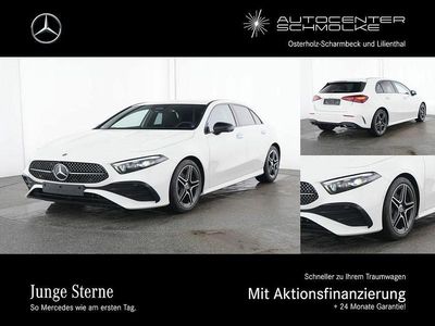 Gebraucht Mercedes A200 AMG 163 PS (119 kW) 2025 Unilack polarweiß Limousine