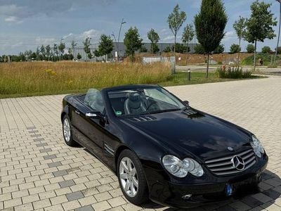 Brugt Mercedes SL350 245 HK (180 kW) 2006 Sort Cabriolet