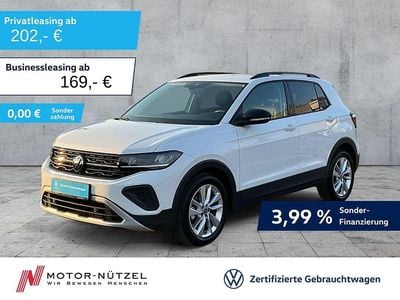 Gebraucht VW T-Cross Goal 95 PS (69 kW) 2025 Weiß SUV