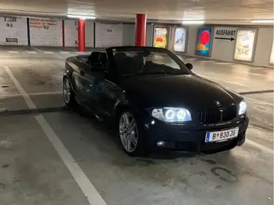Gebraucht BMW 120 Cabriolet M Sport 170 PS (125 kW) 2009 Schwarz Cabrio