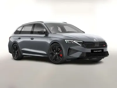 Nuova Skoda Octavia RS 265 CV (194 kW) 2025 Nero Station wagon