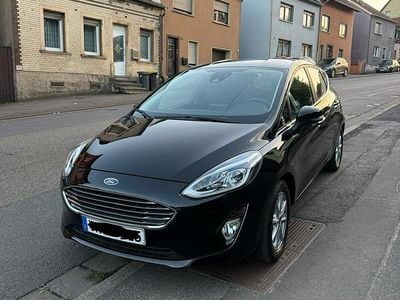 Gebraucht Ford Fiesta Titanium 75 PS (55 kW) 2021 Schwarz Kleinwagen