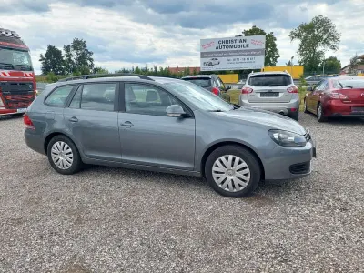 Gebraucht VW Golf VI Comfortline 105 PS (77 kW) 2010 Grau Kombi
