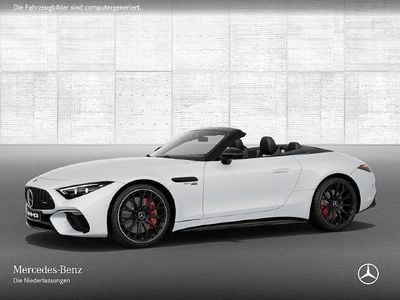 Weiß Gebraucht 2024 Mercedes SL55 AMG Premium Plus Cabrio | 117.890 € (Guter Preis)