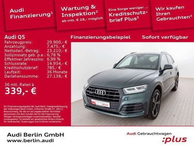 gebraucht Audi Q5 Sport 40 TDI qu.S tr. NAVI MATRIX LEDER