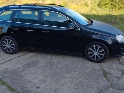Gebraucht VW Golf V Comfortline 122 PS (89 kW) 2009 Schwarz Kombi