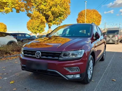 Gebraucht VW Tiguan Comfortline 150 PS (110 kW) 2016 Rot SUV