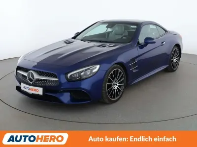 Gebraucht Mercedes SL400 AMG line 367 PS (269 kW) 2017 Brillantblau