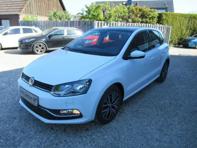 Używany VW Polo Allstar 90 KM (66 kW) 2017 Biały Sedan/Limuzyna